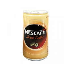 Nescafe iced latte coffee & milk drink 180.00 ml can