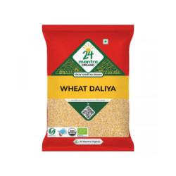 24 mantra organic wheat dhaliya 500.00 gm packet 24 mantra organic wheat dhaliya 500.00 gm packet