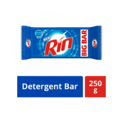 Rin detergent bar 250.00 gm bar