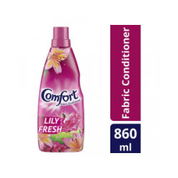Comfort fabric conditioner lily fresh 860.00 ml bottle