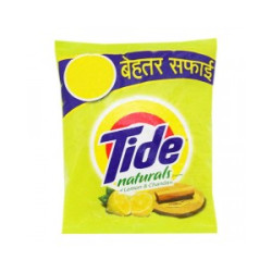 Tide naturals lemon & chandan detergent powder 1 kg packet