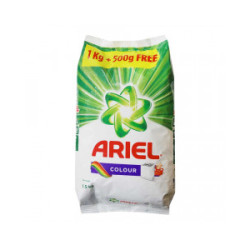 Ariel colour detergent powder 1.00 kg packet