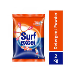 Surf excel quick wash detergent powder 2.00 kg packet
