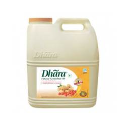 Dhara filtered groundnut oil 15.00 ltr jar Dhara filtered groundnut oil 15.00 ltr jar