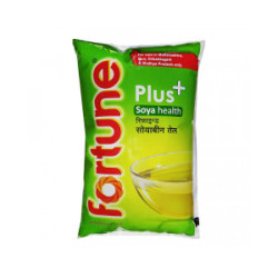 Fortune soya health oil- 1.00 ltr packet Fortune soya health oil- 1.00 ltr packet