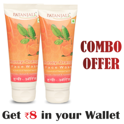 Combo- HONEY ORANGE FACE WASH 60 gm(Pack of 2)- Rs 8 Off