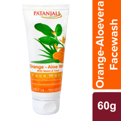 Patanjali Orange Aloevera Face Wash
